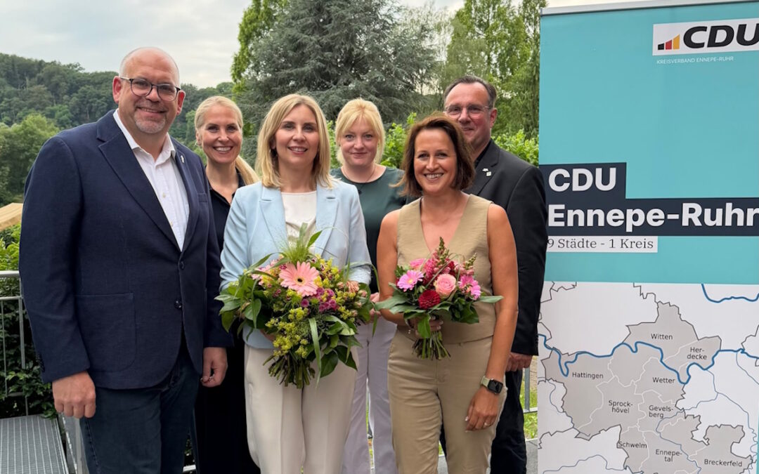 CDU Ennepe-Ruhr nominiert Landtagskandidatinnen und -kandidaten für die Wahl 2027